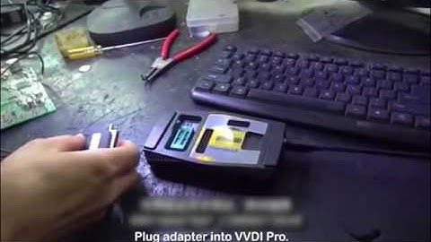 vvdi prog read 5m48h and common 8pin ic xhorsetool