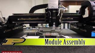 Purdue University CMS FPix Upgrade Module Assembly and Testing Video