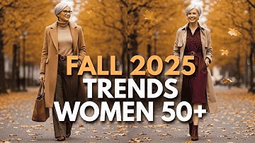 De OFFICIËLE modetrends voor de herfst van 2025 die vrouwen boven de 50 moeten kennen