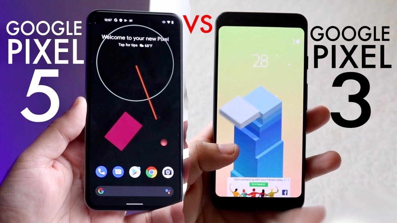 Google Pixel 5 Vs Google Pixel 3! (Comparison) (Review) - YouTube