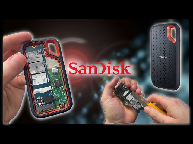 SanDisk Extreme Portable SSD TEARDOWN (Shucking)! 