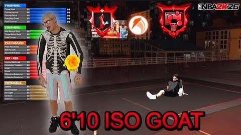 best 6’10 iso demigod build in nba2k26 (season 2)…this build will put an end to the cheaters!