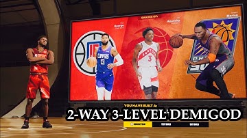 DEMIGOD 2-WAY 3-LEVEL SCORER BUILD IS THE BEST SMALL FOWARD IN 2K23! BEST ALL AROUND SF! NBA 2K23