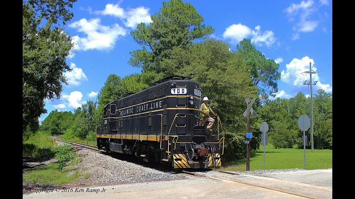Atlantic Coast Line 100 Working in Gainesville, FL - August 22, 2016