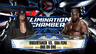 FULL MATCH - THE UNDERTAKER VS OBA FEMI