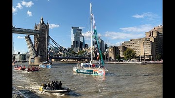 Sailing to London for the start of the race - Ep94 - The Sailing Frenchman