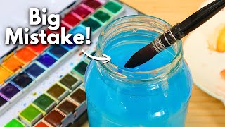 Why I stopped washing my brushes (And you should too)