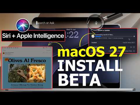 How to Install macOS 27 Beta? macOS 27 Beta