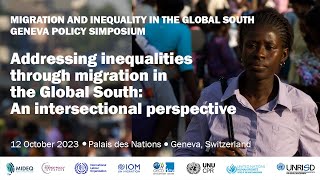 Addressing inequalities through migration in the Global South: An intersectional perspective