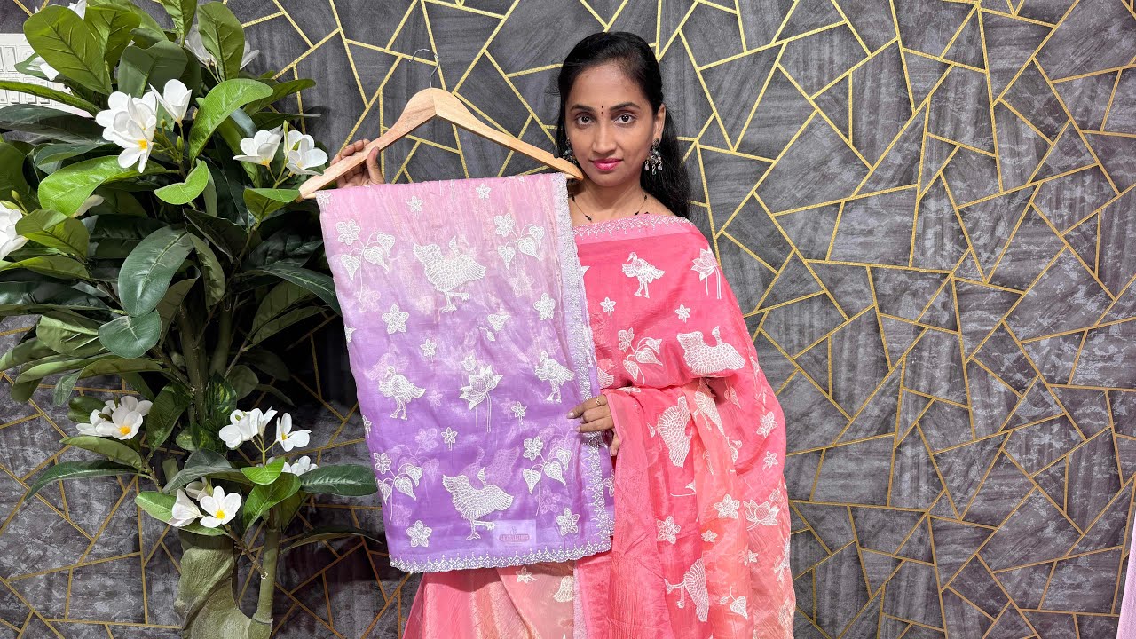 Tie & Die work sarees | 