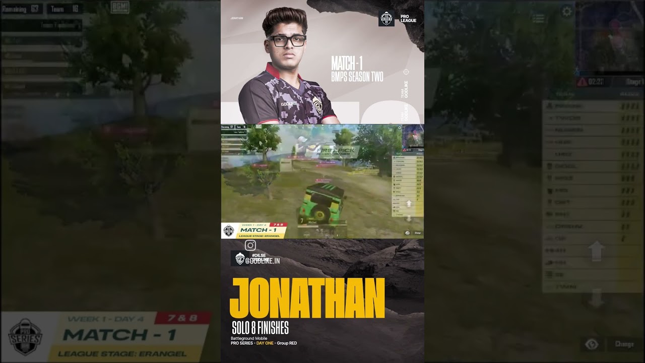 😈🔥 JONATHAN SOLO 8 KILLS DOMINATION IN BMPS 💥 