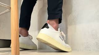 Shoeplay in White Autry Shoes