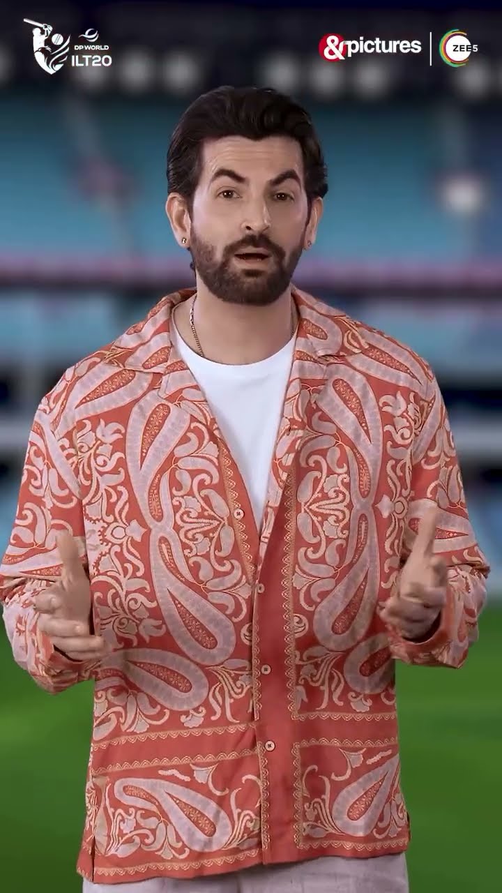 Neil Nitin Mukesh likes the vibes around #DPWorldILT20, what about you? | Hisaab Barabar
