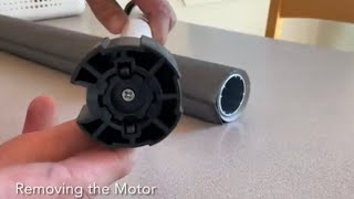 Replacing a Motor For Your Roller Shades - Alpha Tubular, Somfy, Rollease