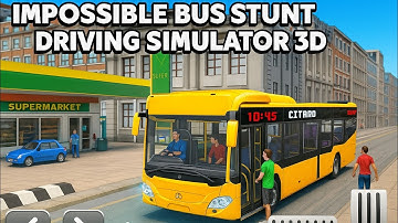 🚀 Impossible Bus Stunt Driving Simulator 3D | Mega Ramp Bus Challenge!