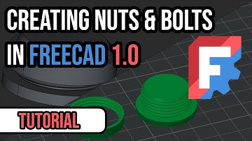 Creating Nuts & Bolts in FreeCAD 1.0 | Tutorial | Fasteners Workbench