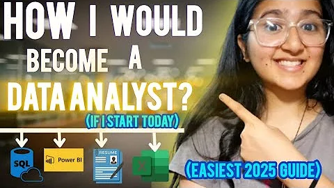 How I'd become a data analyst (if i had to start over) in 2025 #dataanalyst #coding