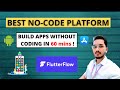 Best No-Code App Development Platform | FlutterFlow App Builder #nocode #app #startup #flutterflow