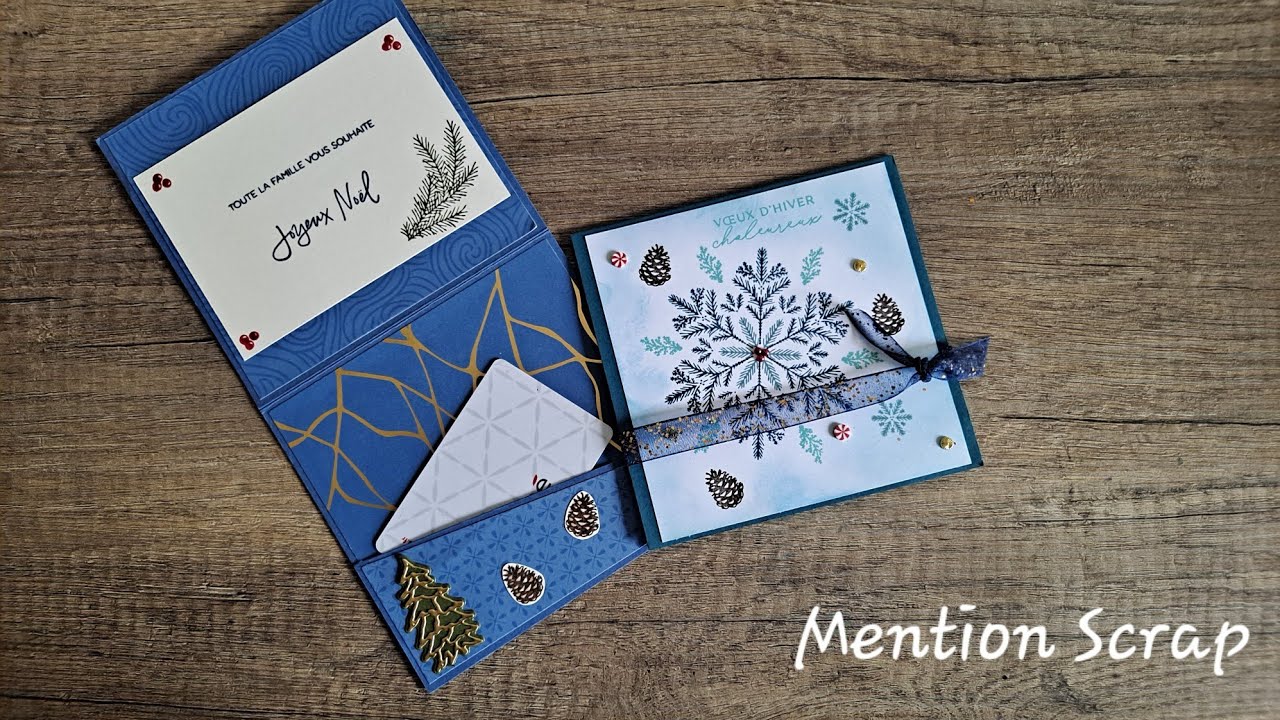 Comment créer une pochette carte cadeau : Surprenez à Noël Autrement 