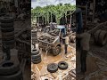 Forgotten in the wild, this rusty old truck slowly becomes part of the jungle. 🌿🚛 #truckexplorer