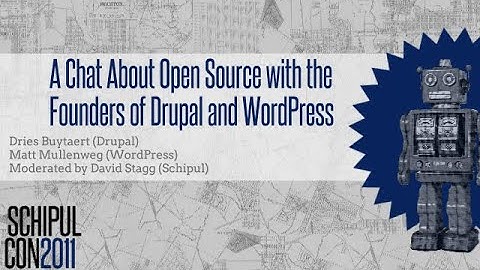 Matt Mullenweg and Dries Buytaert go Head to Head in Open Source Discussion at SchipulCon