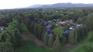 Oakway golf course eugene oregon drone test footage DJI phantom 3 advanced 1080p 60fps