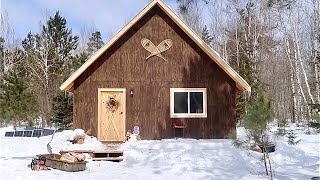 Off Grid Cabin Living: Waiting On Spring. Deer. Foundation Pads. Future Projects.