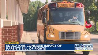 Educators weigh impact of newly-enforced Parents' Bill of Rights