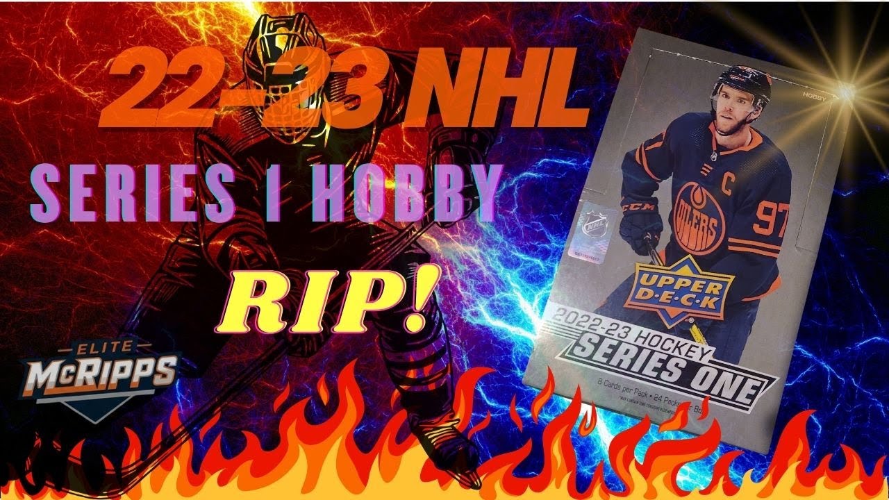 22-23 NHL Series 1 Hobby RIP! YGs UD Canvas FREESTYLES!