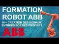 Formation robot abb  18 cration des signaux entres sorties profinet