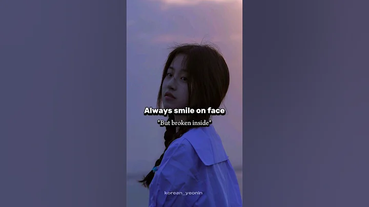 Life Of Introverts... #Introverts #life #smile #sad #edit @koreanyeonin1125