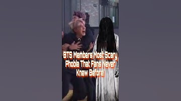 BTS Members Most Scary Phobia That Fans Never Know Before! #shorts #shortsfeed #trending #bts