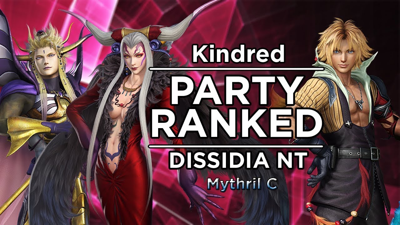 Dissidia Final Fantasy NT (DFFNT) - Tidus Ranked Party Matches 5 [Mythril]