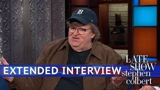 Extended Interview: Michael Moore Talks With Stephen Colbert