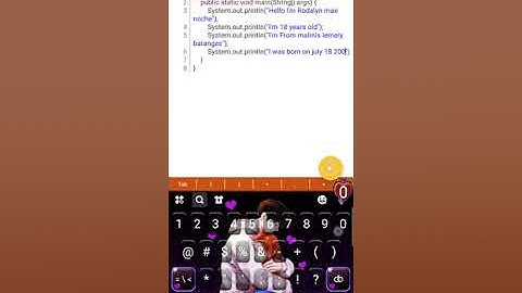 Encoding using jvdroid app