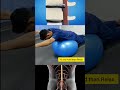 Back Pain relief 🥰 L4-L5 Spinal canal stenosis ||Exercise|| #exercise #physiotherapy #viral #shorts