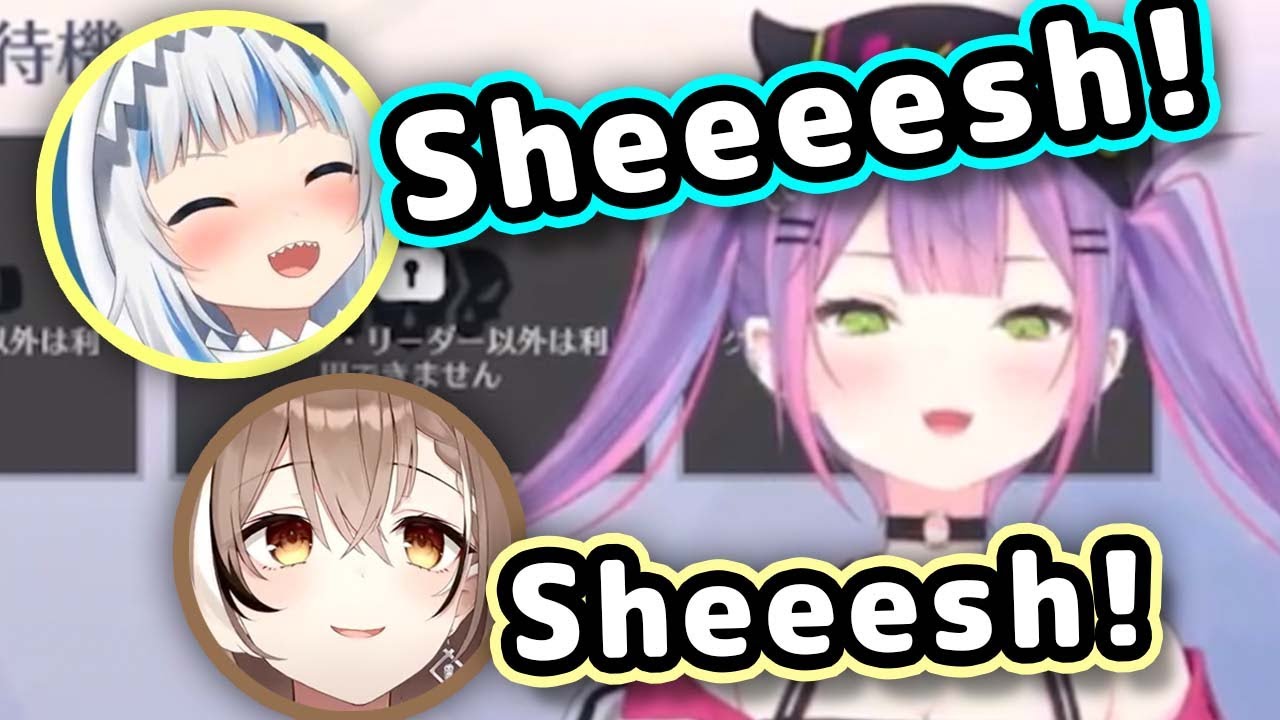 Towa Yelling "SHEEESH" With The EN Girls Is So Cute 【ENG Sub/Hololive】