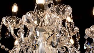 Crystal Chandelier video 360° - EL4151202 - ArtCrystal Tomes
