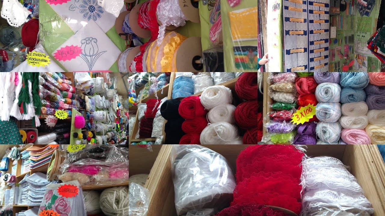Visita a la tienda más pequeña de estambres y bordado en CDMX