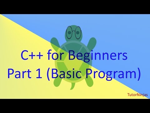 TutorNinjas : C++ for beginner part 1 (basic program)