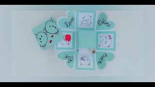 DIY Kawaii Explosion Box || How to make a kawaii explosion box