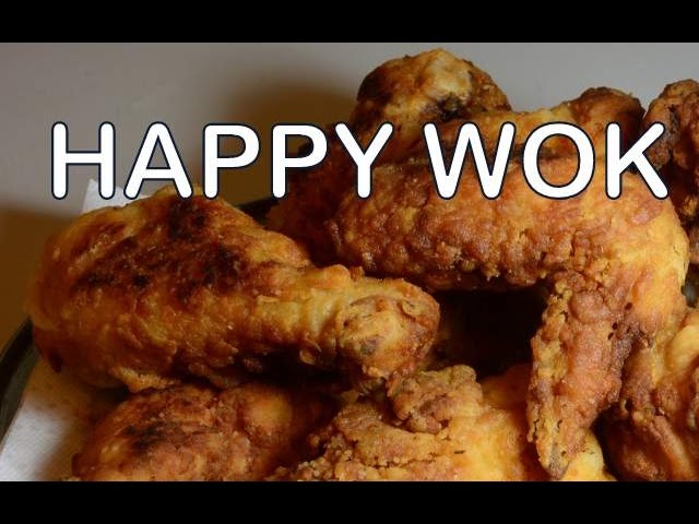 炸雞 Louisiana Buttermilked Fried Chicken : How to make | HAPPY WOK