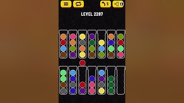 【Ball Sort Puzzle】Level.2287