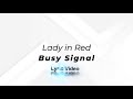 Busy Signal - Lady in Red Lyrics