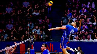 He Is Not Human - Stéphen Boyer Monster Spikes In The Vertical Jump Vnl 2022 Hd