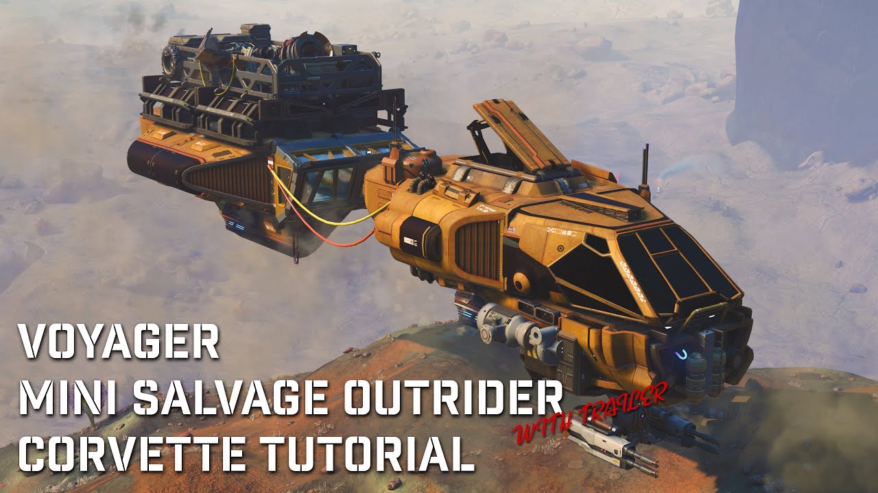 Mini Salvage Outrider with Trailer