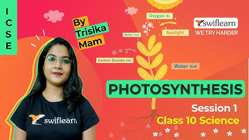 Photosynthesis | Grade 10 ICSE | Biology Online Classes | Session 2 - Swiflearn