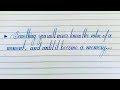 Beautiful handwriting practice | Letest handwriting in the world | Easy and fast handwriting |