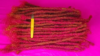 HOW TO MAKE ARTIFICIAL DREADLOCKS|DETAILED TUTORIAL|step by step