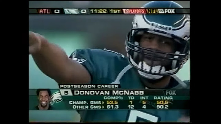 2004 NFC Championship - Atlanta Falcons at Philadelphia Eagles
